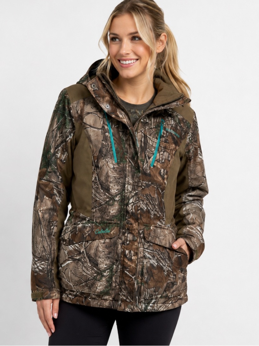 Cabela’s OutfitHer RealTree Xtra Insulated Camo Hunting Jacket Size XS